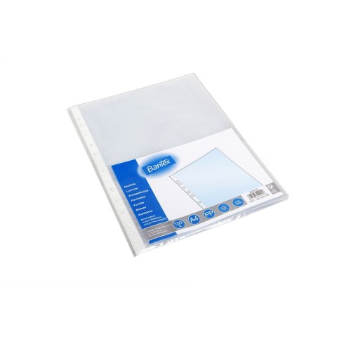 Koszulki na dokumenty krystaliczna A4 kolor: bezbarwny typu U 45 mic. Bantex (400155520) Bantex
