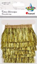 Ozdoba piankowa Craft-Fun Series Taśma plastikowe frędzle Titanum (23BR1218-5) Titanum