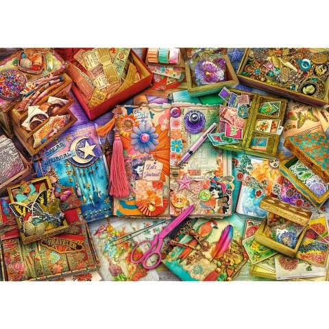 Puzzle Premium Plus Biurko dziennikarza 1000 el. Trefl (10849) Trefl