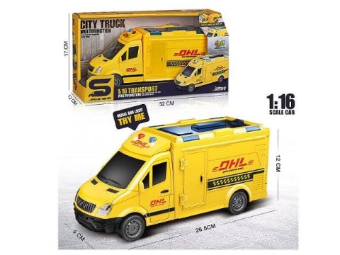 Samochód dostawczy światło i dźwięk Bigtoys (BA6357) Bigtoys