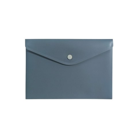 Teczka plastikowa na guzik MORANDI A5 szary Biurfol (TKM-A5-02) Biurfol