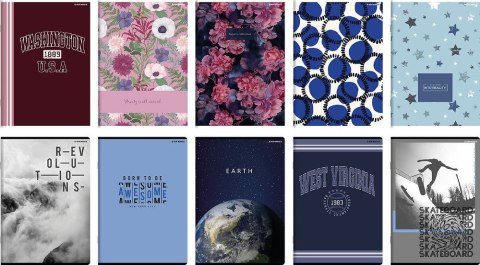 Zeszyt Basic A5 80k. 60g krata Top 2000 (400184409) Top 2000