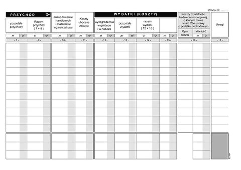 Druk offsetowy Podatkowa księga przychodów i rozchodów A5 32k. Michalczyk i Prokop (K-3u) Michalczyk i Prokop