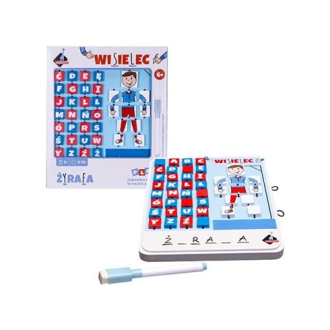 Gra logiczna Wisielec drewniana gra słowna Askato Askato