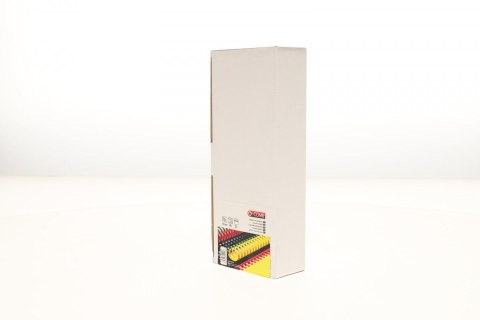 Grzbiety do bindowania A4 czarny plastik śr. 10mm Opus Opus