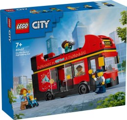 Klocki konstrukcyjne Lego City Czerwony, piętrowy autokar (60407) Lego