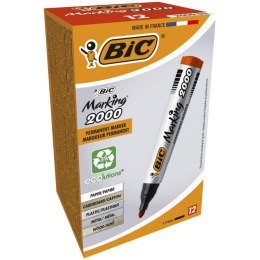 Marker permanentny Bic Marking 2000, czerwony 1,5mm okrągła końcówka (8209133) Bic