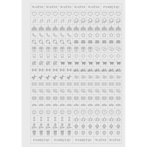 Organizer BUJ O Black 240k A5 mix Interdruk (A5) Interdruk