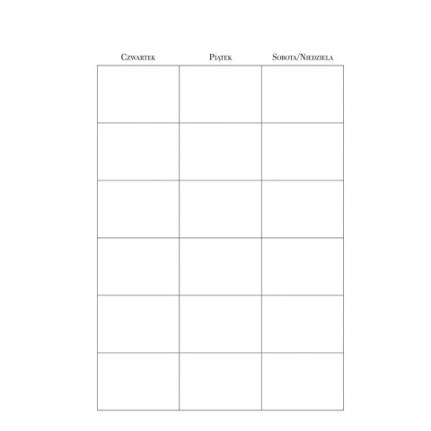 Organizer BUJ O Black 240k A5 mix Interdruk (A5) Interdruk