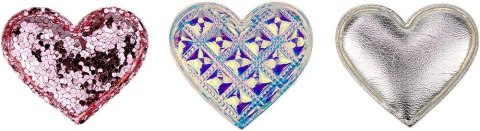 Ozdoba materiałowa Craft-Fun Series serca samoprzylepne Titanum (2324050-pink) Titanum