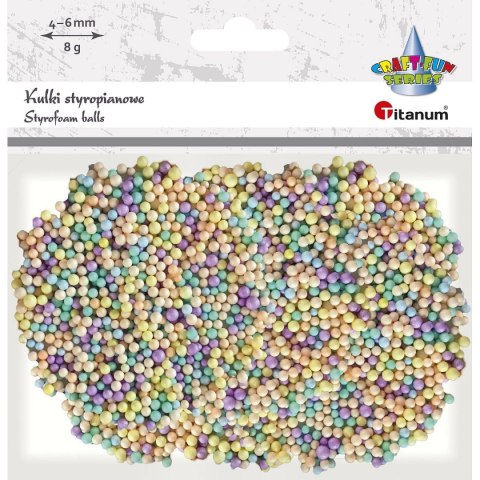 Ozdoba styropianowa Craft-Fun Series kulki Titanum (5mm/8g) Titanum
