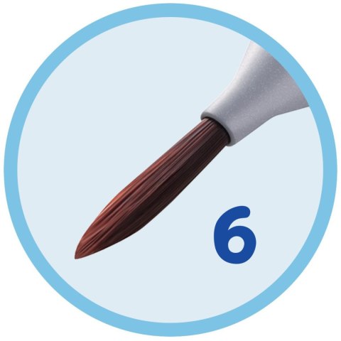 Pędzel Griffix 5 szt 700733 Pelikan (100401604) Pelikan