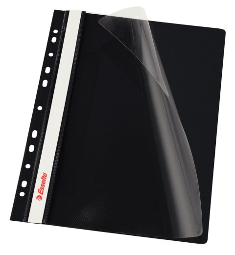 Skoroszyt wpinany A4 czarny folia Esselte (13588) Esselte