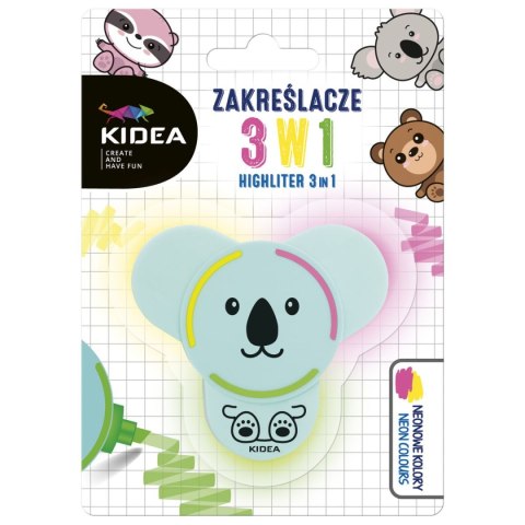 Zakreślacz wkład mix Kidea (F3W1KA) Kidea