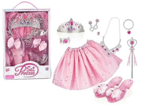 Zestaw piękności spódniczka, buty, różdżka, diadem, biżuteria Adar (603332) Adar