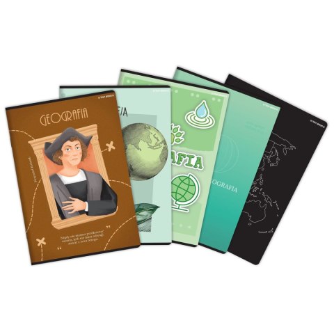 Zeszyt geografia mix A5 60k. 70g krata Top 2000 (400168980) Top 2000