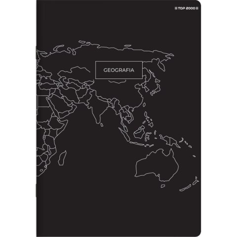 Zeszyt geografia mix A5 60k. 70g krata Top 2000 (400168980) Top 2000