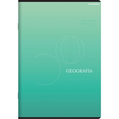Zeszyt geografia mix A5 60k. 70g krata Top 2000 (400168980) Top 2000