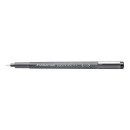 Cienkopis kreślarski Staedtler pigmentowy 0,1 mm, czarny 0,1mm (S 308 01-9) Staedtler