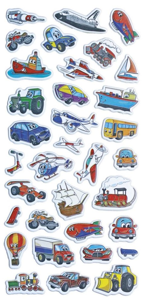 Naklejka (nalepka) Craft-Fun Series Pojazdy Titanum (PPT-08) Titanum