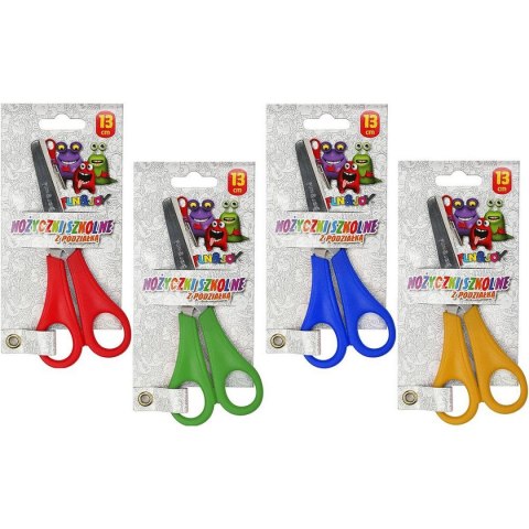 Nożyczki z podziałką 13cm Fun&Joy (FJS1002) Fun&Joy