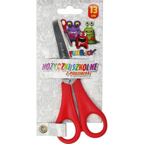 Nożyczki z podziałką 13cm Fun&Joy (FJS1002) Fun&Joy