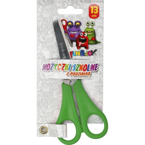 Nożyczki z podziałką 13cm Fun&Joy (FJS1002) Fun&Joy