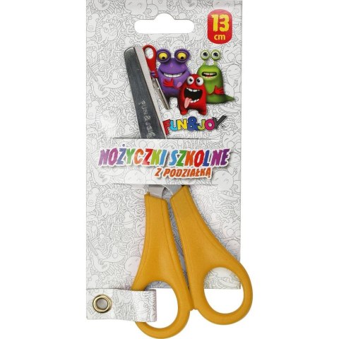 Nożyczki z podziałką 13cm Fun&Joy (FJS1002) Fun&Joy