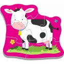 Puzzle baby classic zierzęta na wsi 3, 4, 5, 6 el. Trefl (36070) Trefl