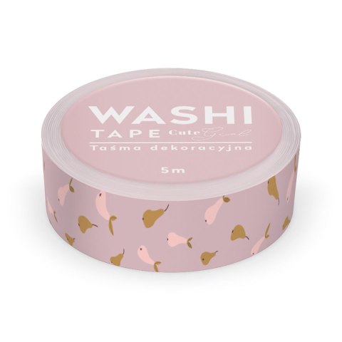 Taśma ozdobna taśma samoprzylepna CUTE GIRL 15x5 [mm x m] mix Interdruk (5902277303837) Interdruk