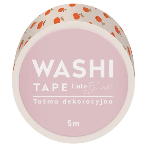 Taśma ozdobna taśma samoprzylepna CUTE GIRL 15x5 [mm x m] mix Interdruk (5902277303837) Interdruk