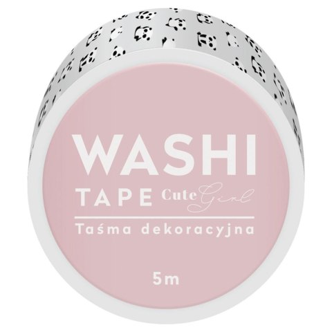 Taśma ozdobna taśma samoprzylepna CUTE GIRL 15x5 [mm x m] mix Interdruk (5902277303837) Interdruk