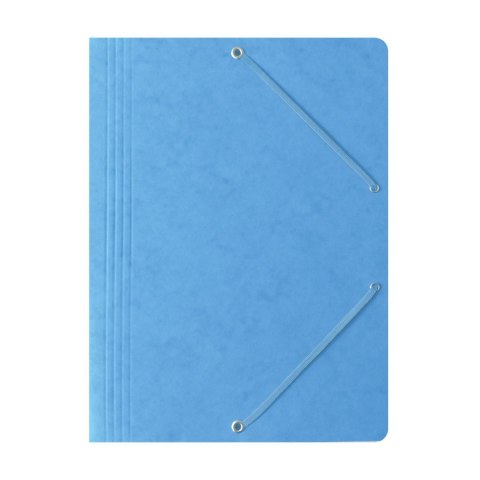 Teczka kartonowa na gumkę A4 jasny niebieski 350g Bantex (400087825) Bantex