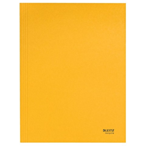 Teczka kartonowa recycle A4 żółta 430g Leitz (39060015) Leitz