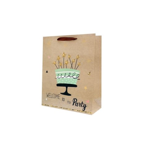 Torba prezentowa KRAFT FLUO [mm:] 180x230x 80 Beniamin (0241) Beniamin