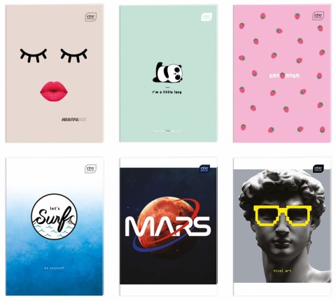 Zeszyt A4 32k. 70g linia Interdruk (5902277294203) Interdruk