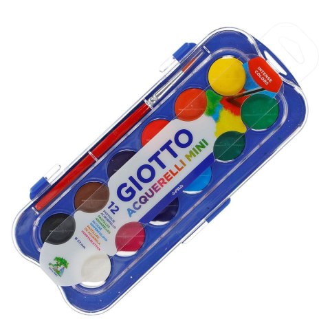 Farby akwarelowe 12 kolor. Giotto (352300) Giotto