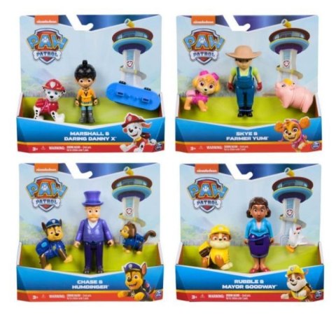 Figurka Psi Patrol Odważne pieski zestaw 3 szt. Spin Master (6070734) Spin Master