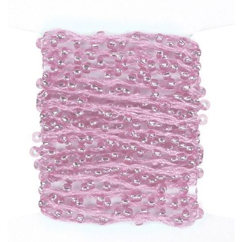 Koraliki kreatywne Craft-Fun Series na sznurku różowe Titanum (16199D) Titanum