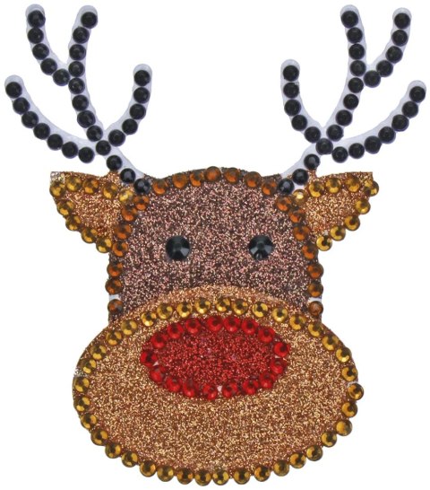 Kryształki Craft-Fun Series Głowa renifera mix Titanum (24MH0319) Titanum