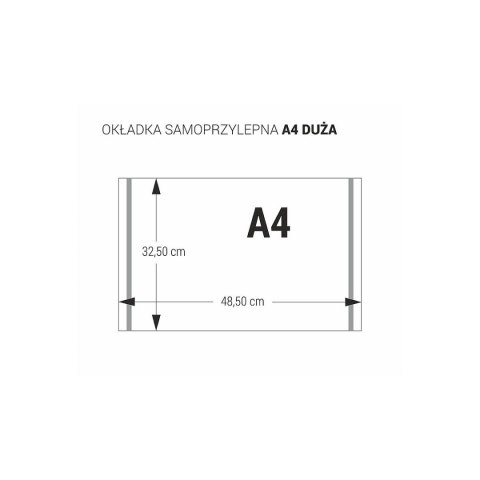 Okładka A4 [mm:] 325x485 Biurfol (OZ-54) Biurfol