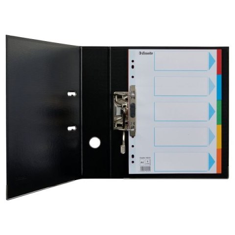 Przekładka czysta A4 mix kolorów 160g 5k [mm:] 225x297 Esselte (100191) Esselte
