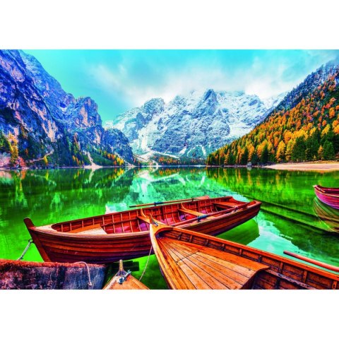 Puzzle Jezioro Braies, Włochy 500 el. Trefl (37486) Trefl