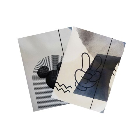 Teczka kartonowa na gumkę Mickey Mouse A4 miks 270g [mm:] 234x317 Beniamin (610253) Beniamin