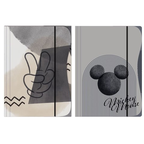 Teczka kartonowa na gumkę Mickey Mouse A4 miks 270g [mm:] 234x317 Beniamin (610253) Beniamin