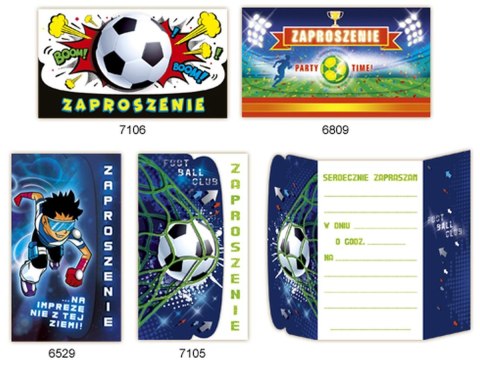 Zaproszenie Duże Chłopiec Merigraf (5902221801358) Merigraf