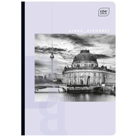 Zeszyt B&W A5 60k. 70g krata [mm:] 148x210 Interdruk (ZE60#215) Interdruk