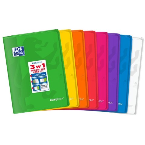 Zeszyt EASYBOOK A4 60k. 90g krata Oxford (400146695) Oxford