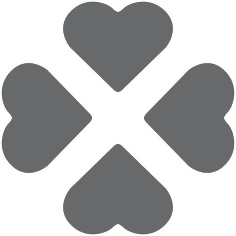 Dziurkacz ozdobny Craft-Fun Series 25mm 4 serca Titanum (T-8810-90) Titanum