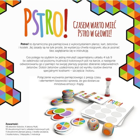 Gra pamięciowa PSTRO edycja 2023 GRA PSTRO Trefl (02253) Trefl